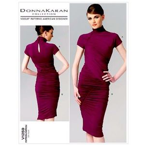 Vogue V1259 Sewing Pattern Donna Karan Top and Skirt Size 10-12-14-16